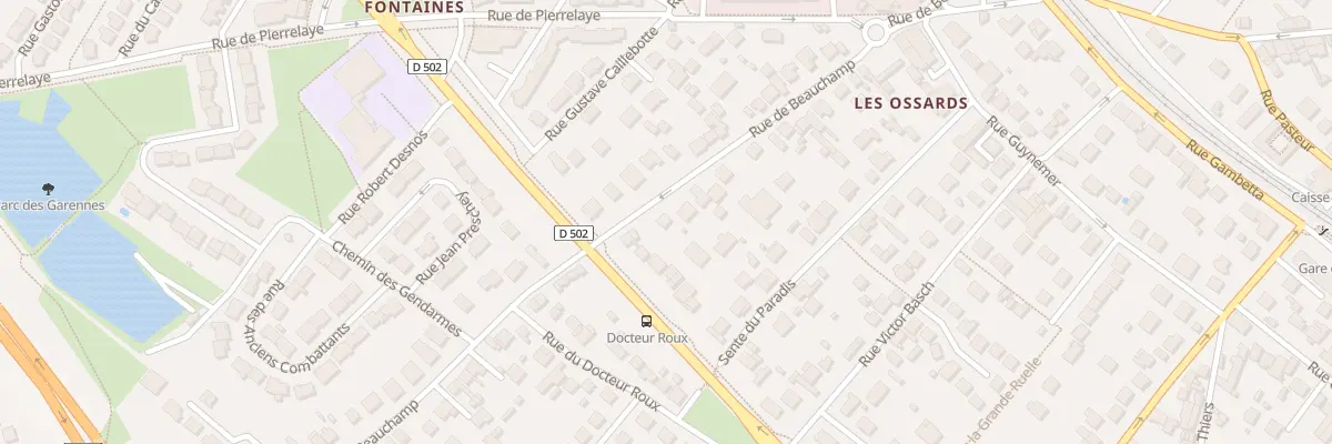 Plan du 67 Rue de Beauchamp à Taverny