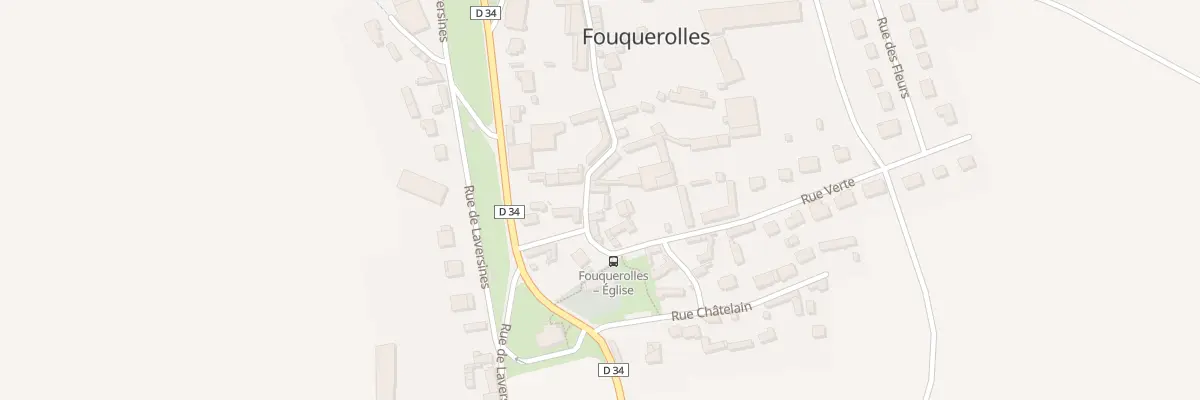 Plan du 4 Gr Grande Rue à Fouquerolles