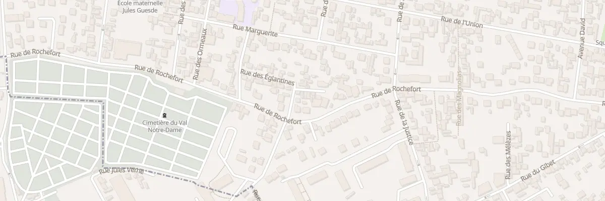 Plan du 6 Rue des Glycines à Argenteuil