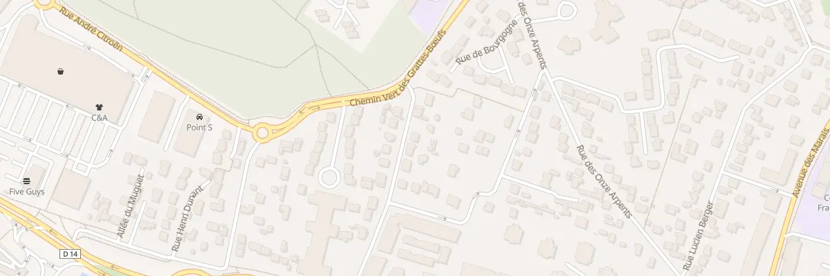 Plan du 28 Rue Louis et Marcel Braet à Franconville