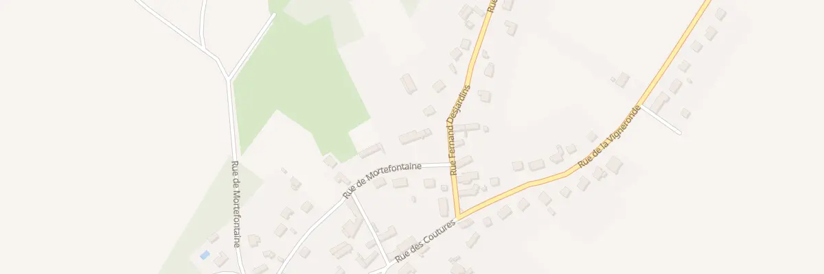 Plan du 235 Rue de Mortefontaine à Novillers