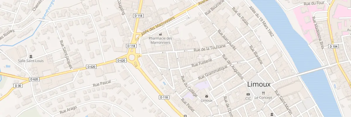Plan du 37 Rue du Collège à Limoux