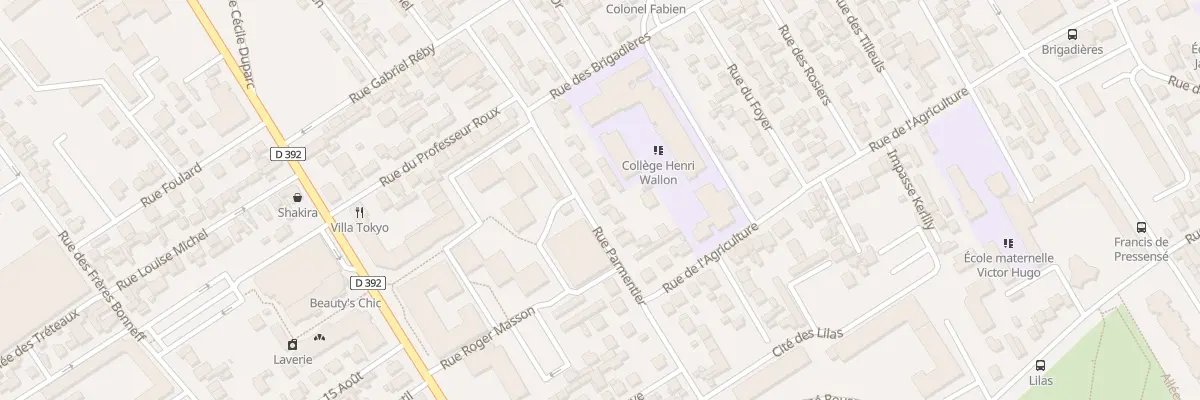 Plan du 50B Rue Parmentier à Bezons