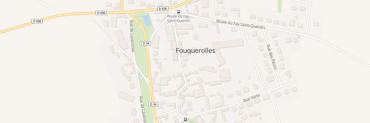 Plan du 14 Gr Grande Rue à Fouquerolles