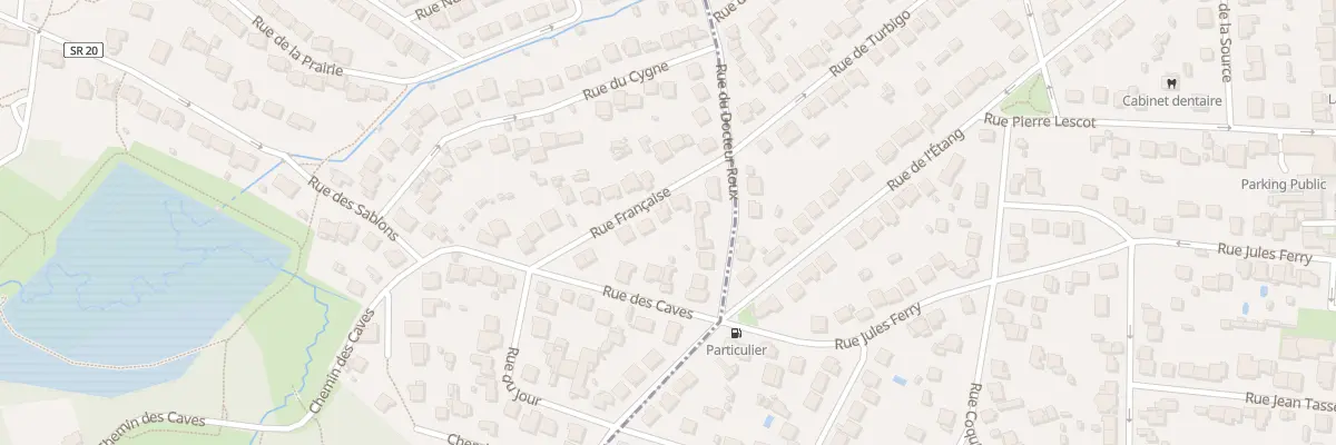 Plan du 5 Rue Française à Vauhallan