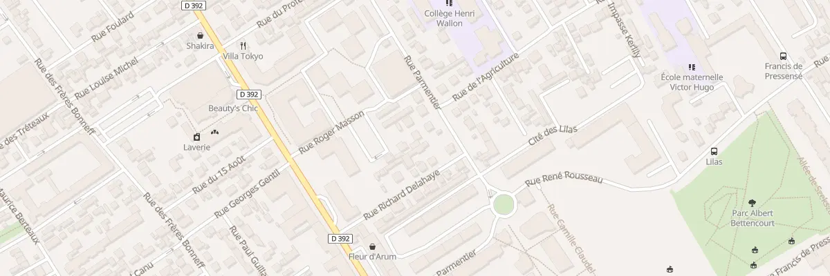 Plan du 35B Rue Parmentier à Bezons