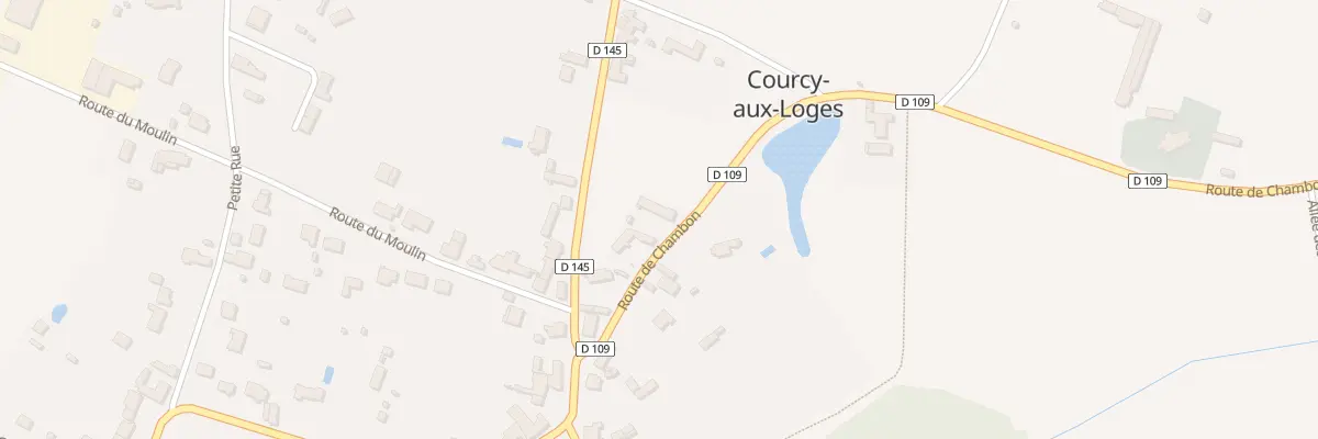 Plan du 3 Rte de Chambon à Courcy-aux-Loges
