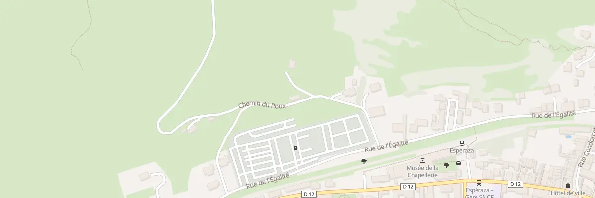 Plan du 1074 Pech de Madonne à Espéraza