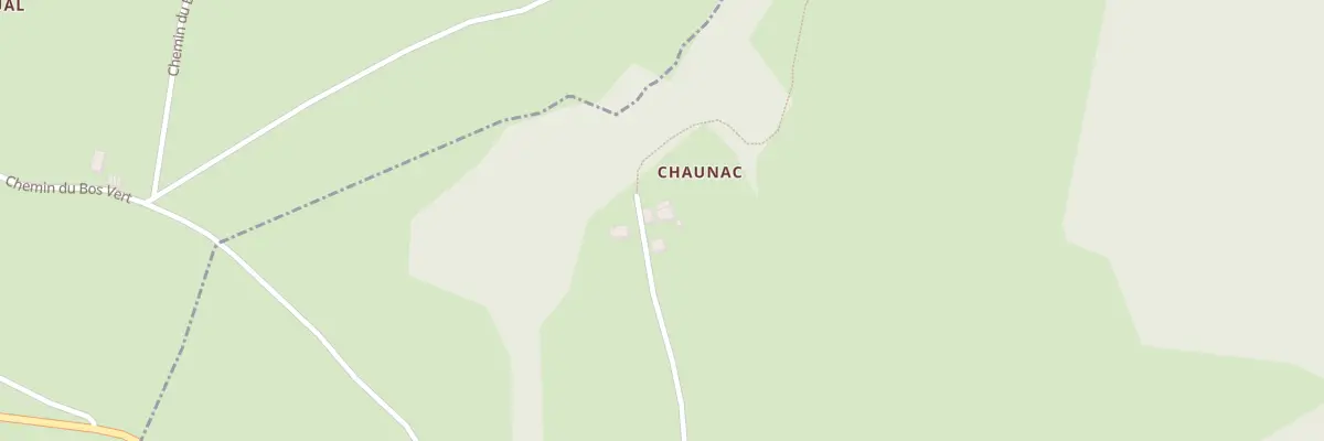 Plan du 5318 Chaunac à Livinhac-le-Haut