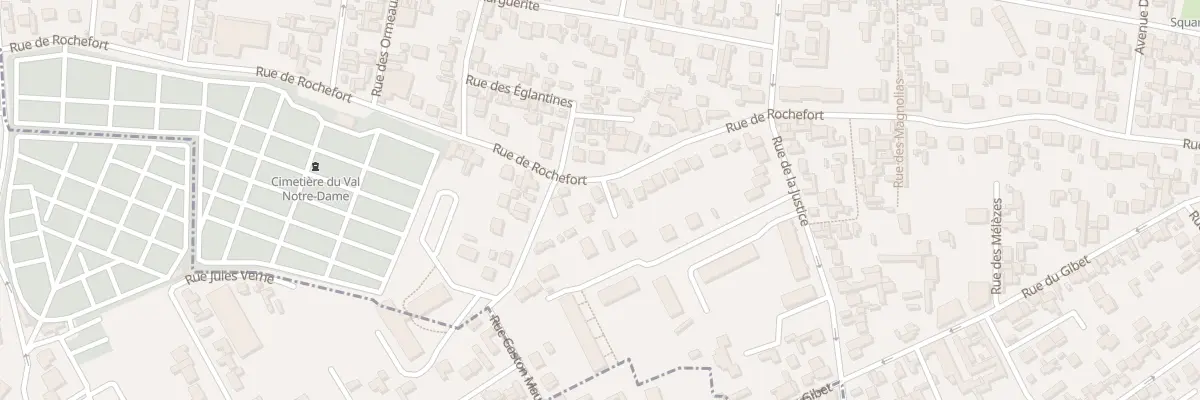 Plan du 85 Rue de Rochefort à Argenteuil