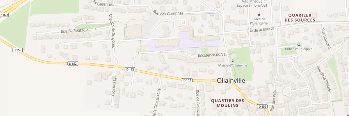 Plan du 28 Res du Val à Ollainville