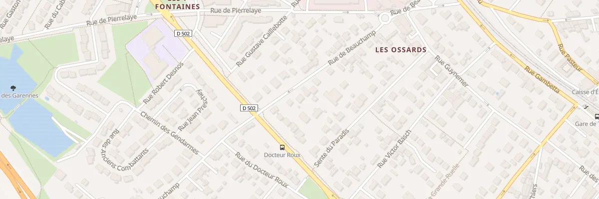 Plan du 65 Rue de Beauchamp à Taverny