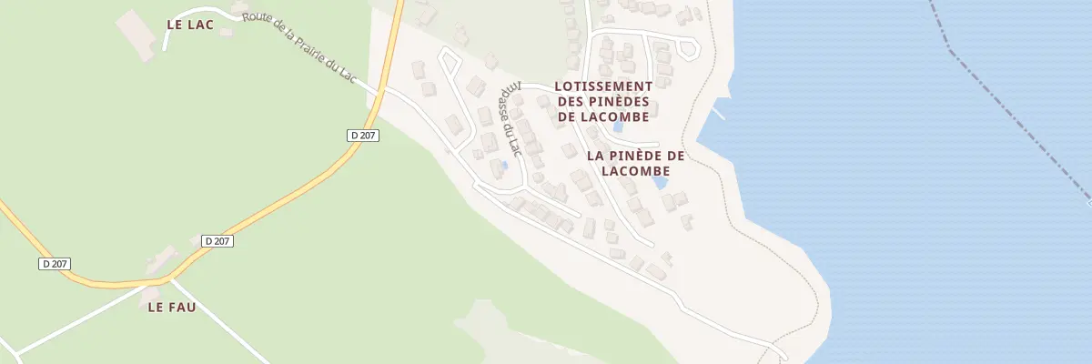 Plan du 6131 Lot des Pinedes de Lacombe à Saint-Gérons