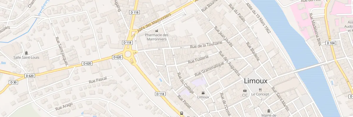 Plan du 18 Rue du Collège à Limoux