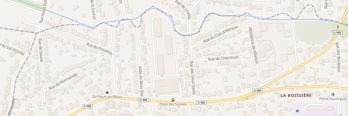 Plan du 35 Av du Général de Gaulle à Villebon-sur-Yvette