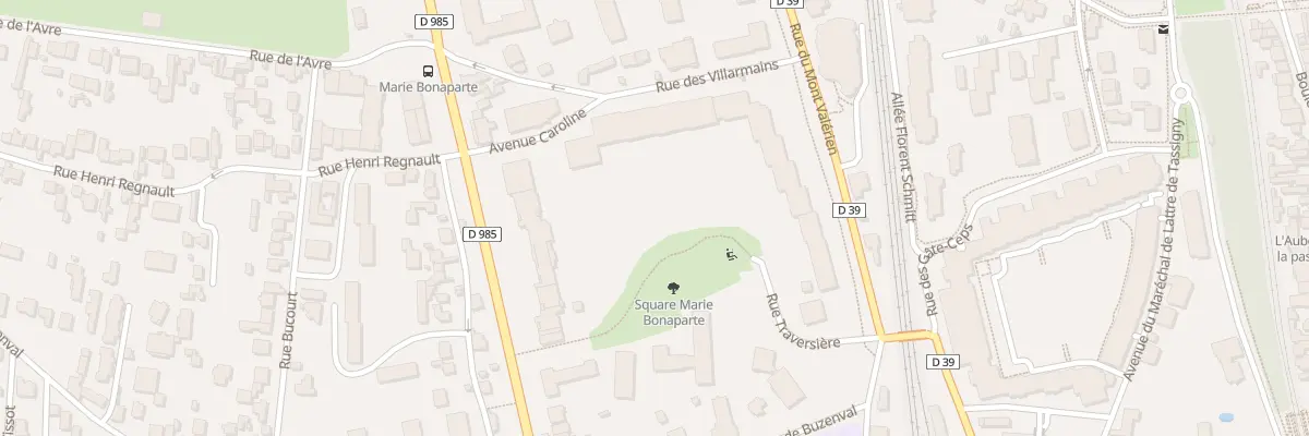 Plan du 7 Rue du Mont Valérien à Saint-Cloud