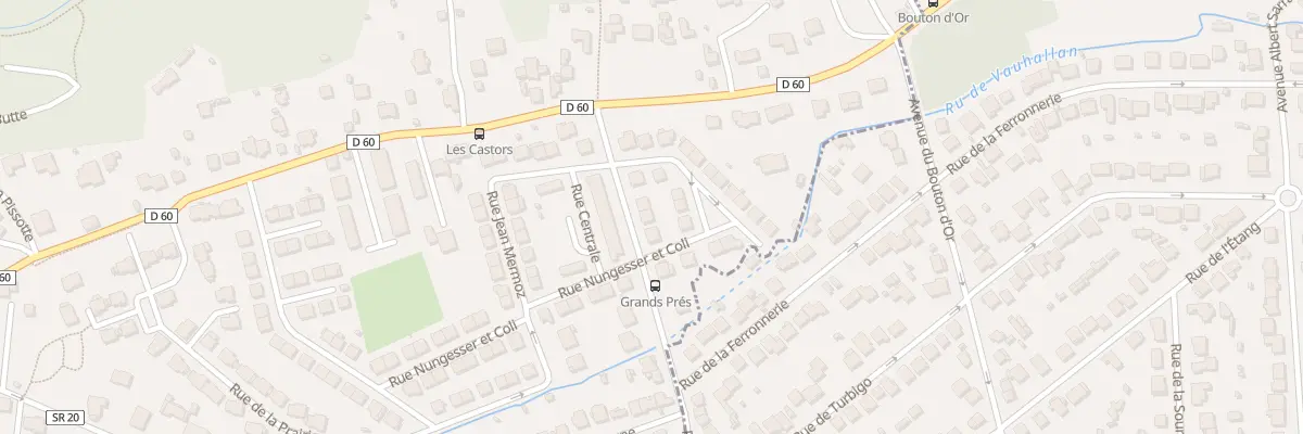 Plan du 5 Rue des Gd Pres à Vauhallan