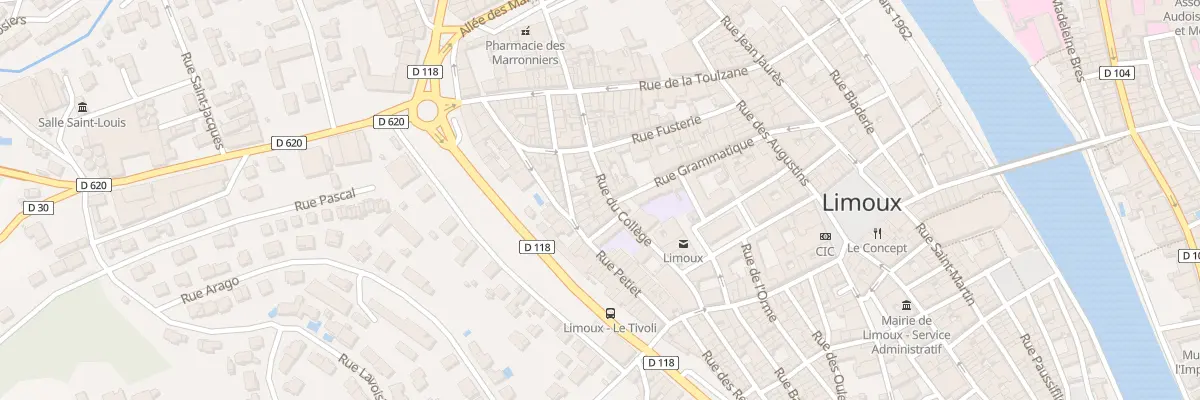 Plan du 13 Rue du Collège à Limoux