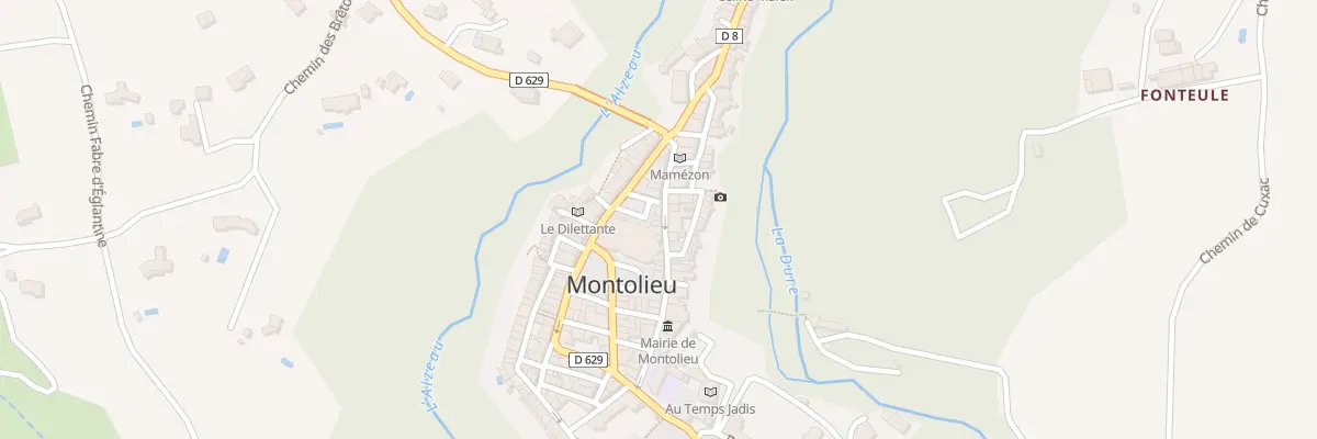 Plan du 31 Rue de la Mairie à Montolieu