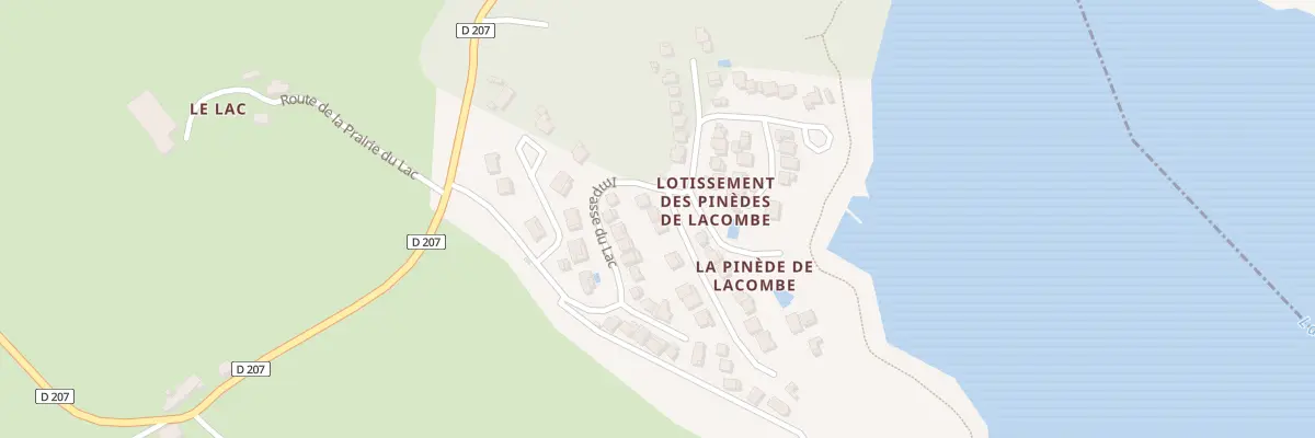 Plan du 6071 Lot des Pinedes de Lacombe à Saint-Gérons