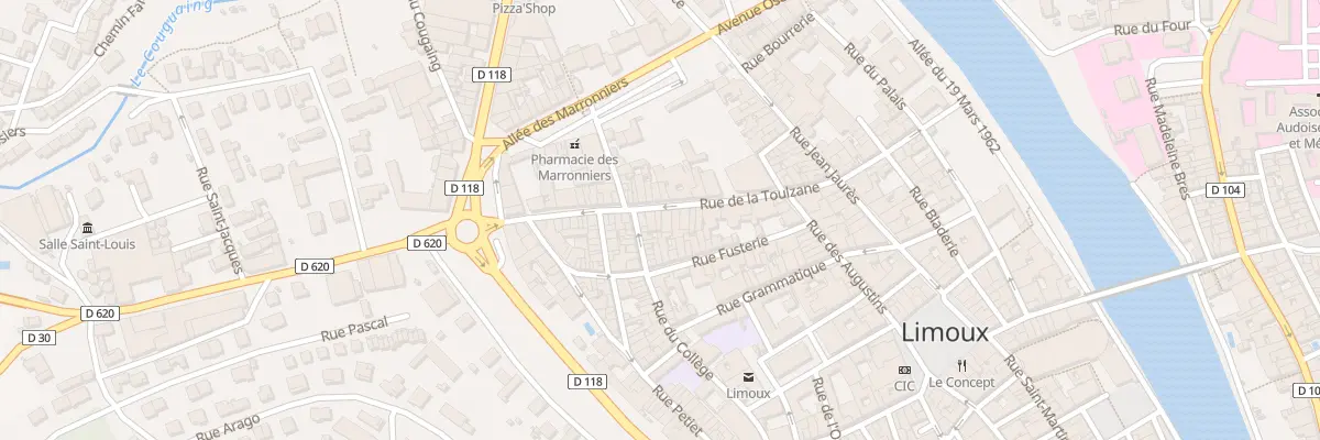 Plan du 29 Rue de la Toulzane à Limoux
