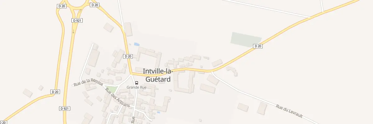 Plan du 9 Rue du Levrault à Intville-la-Guétard