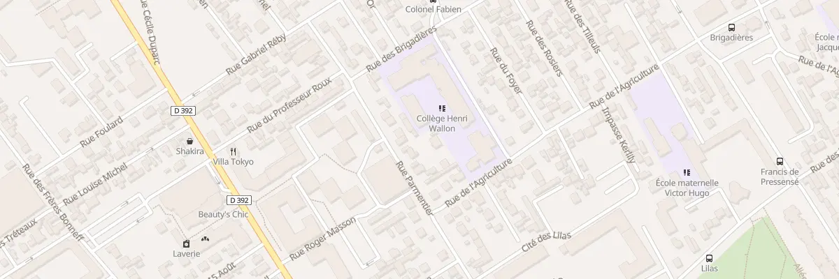 Plan du 48 Rue Parmentier à Bezons