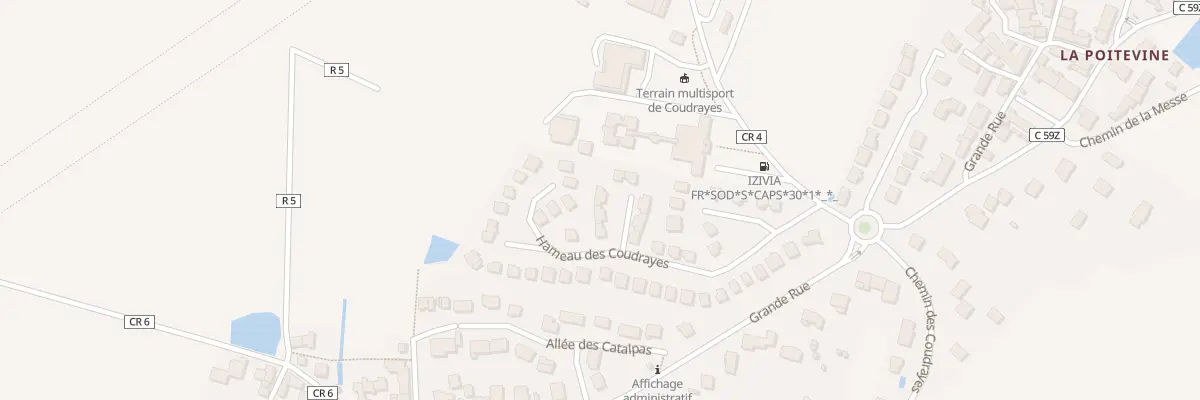 Plan du 37 Hameau des Coudrayes à Villejust