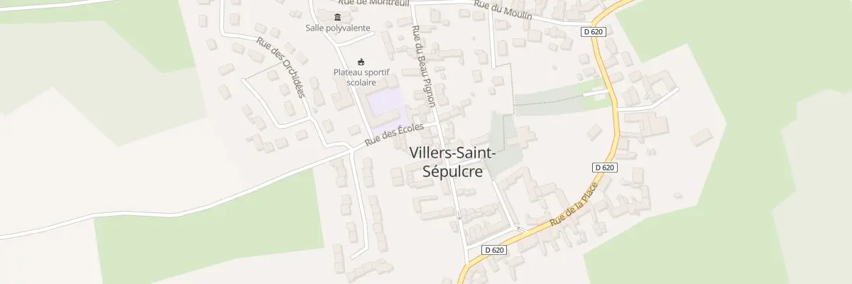 Plan du 9 Rue du Beau Pignon à Villers-Saint-Sépulcre