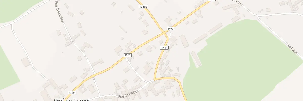 Plan du 1B Rue d’Agerue à Œuf-en-Ternois