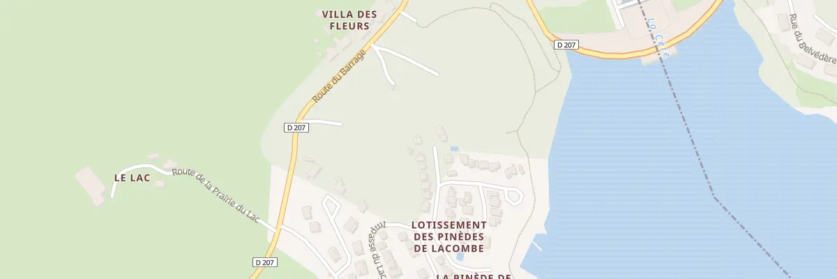 Plan du 6055 Lot des Pinedes de Lacombe à Saint-Gérons