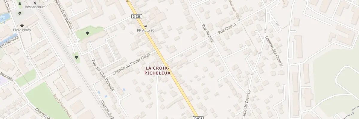 Plan du 25 Rue de Chanzy à Bessancourt