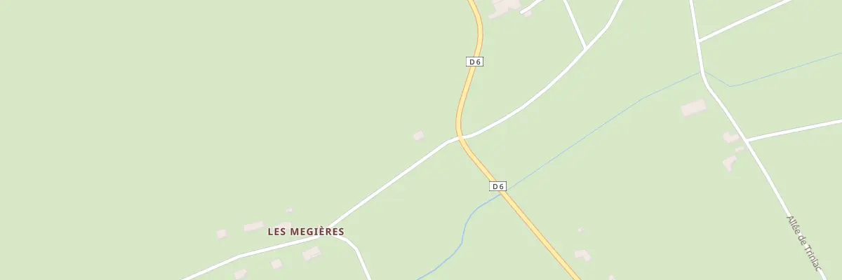 Plan du 5602A Les Megieres à Pleaux