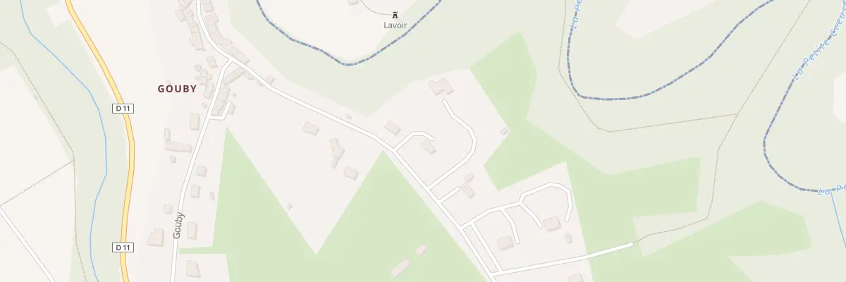 Plan du 26 Gouby à Saint-Silvain-Bas-le-Roc
