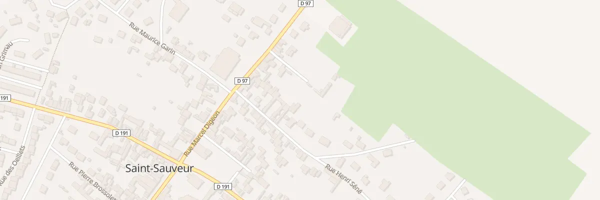 Plan du 233 Rue Henri Sené à Saint-Sauveur