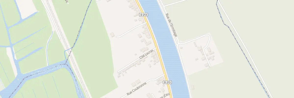 Plan du 178 Rue Pascal Leulliette à Watten
