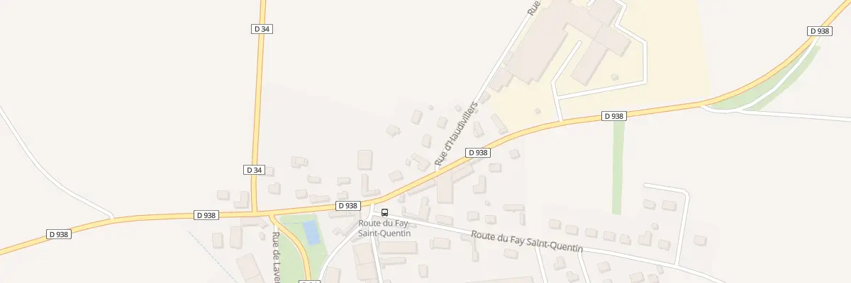 Plan du 5 Rue d’Haudivillers à Fouquerolles