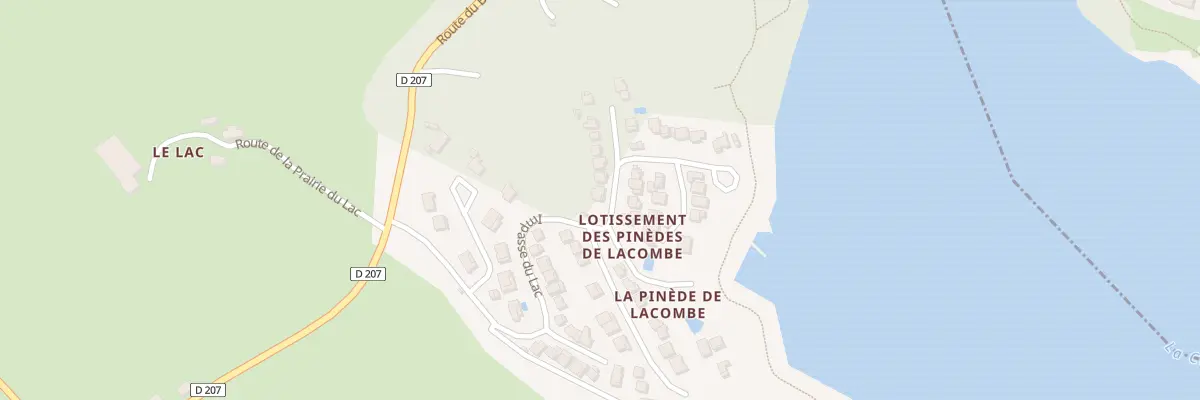 Plan du 6052 Lot des Pinedes de Lacombe à Saint-Gérons