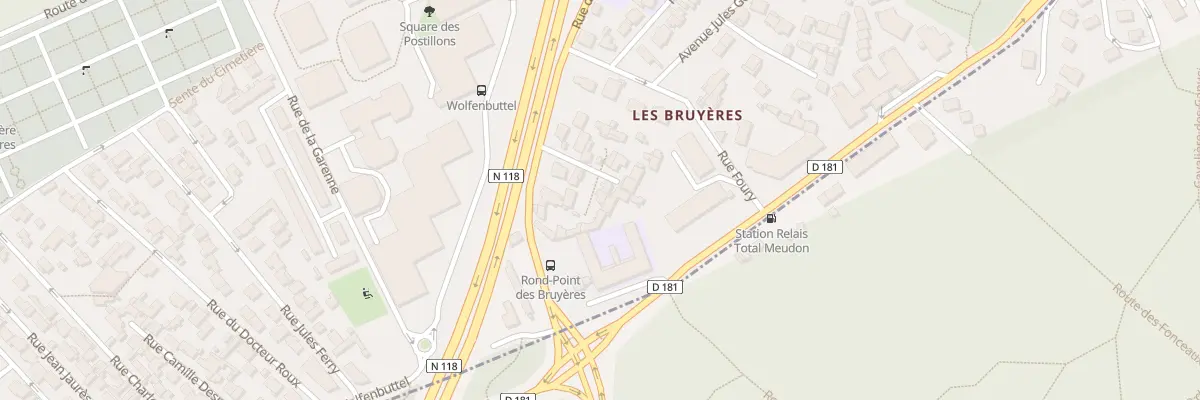 Plan du 14 Rue J et G Bouroche à Sèvres