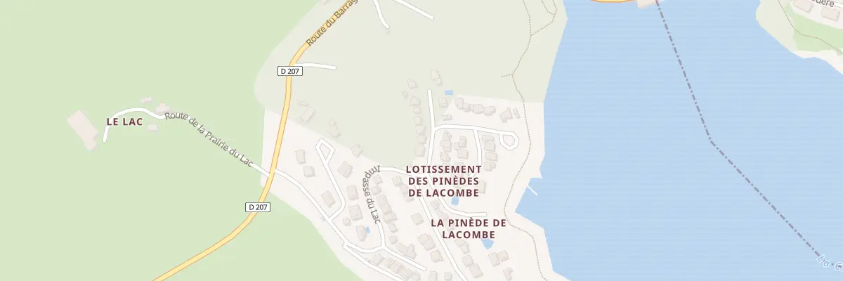 Plan du 6077 Lot des Pinedes de Lacombe à Saint-Gérons