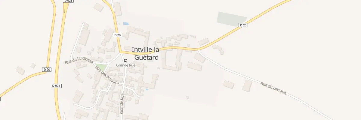 Plan du 4 Rue du Levrault à Intville-la-Guétard
