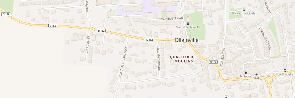 Plan du 111 Rue de la République à Ollainville