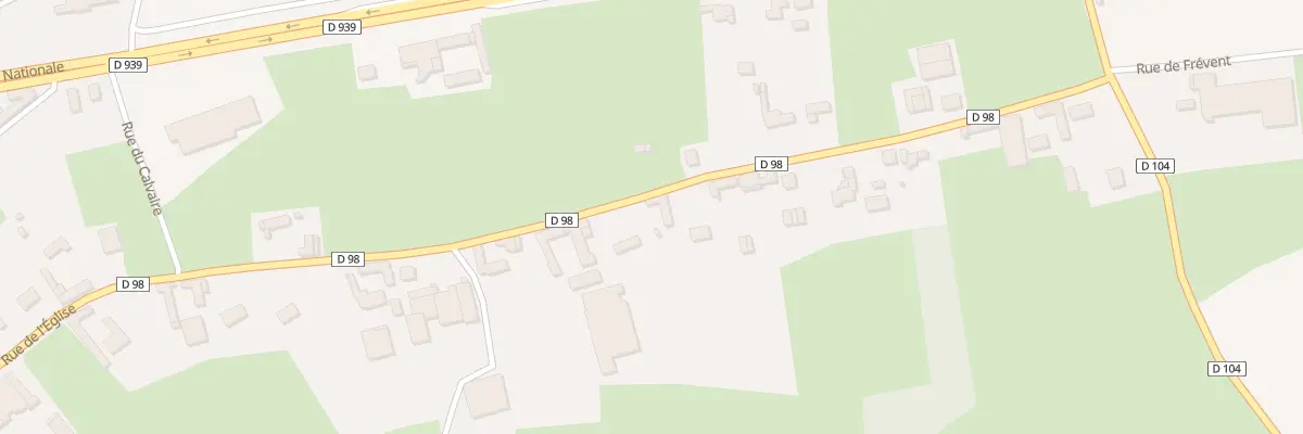 Plan du 38 Rue de l’Eglise à Humières