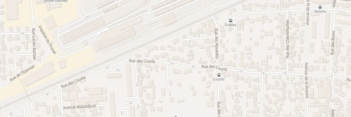 Plan du 152 Rue des Courlis à Argenteuil
