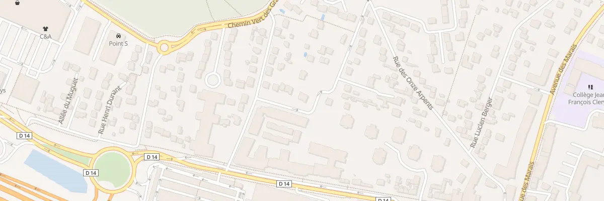 Plan du 10 Rue du Haut Pave à Franconville