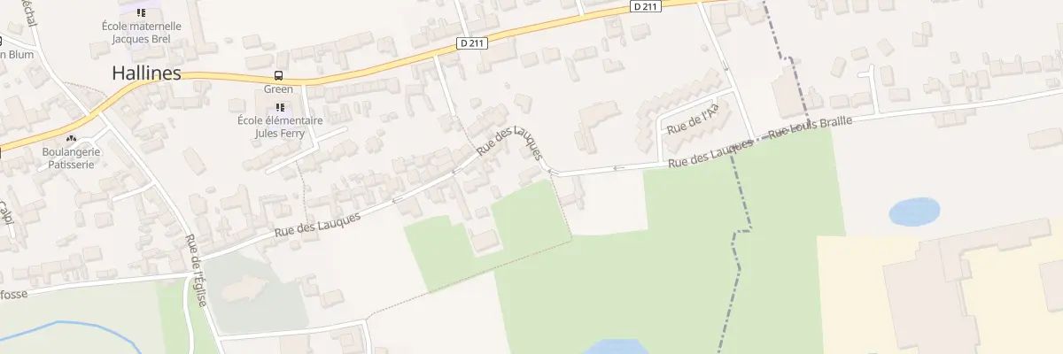 Plan du 19 Rue des Lauques à Hallines