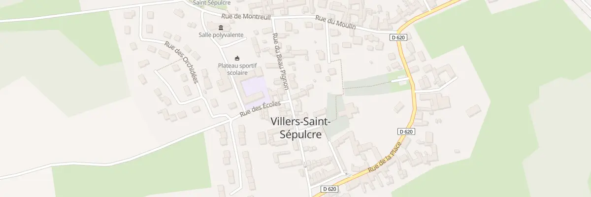 Plan du 14 Rue du Beau Pignon à Villers-Saint-Sépulcre