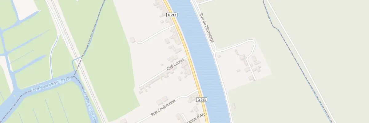 Plan du 180 Rue Pascal Leulliette à Watten