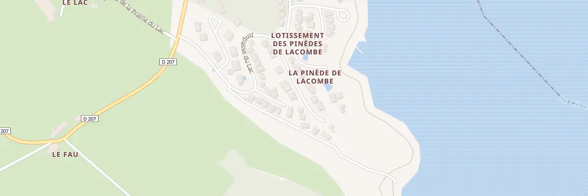 Plan du 6152 Lot des Pinedes de Lacombe à Saint-Gérons