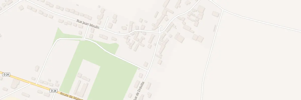 Plan du 9 Dréville à Sermaises